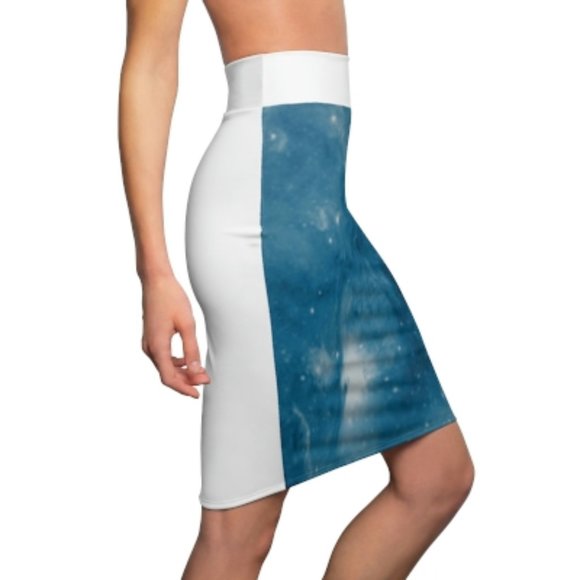 Galaxy Pencil Skirt - Picture 1 of 5